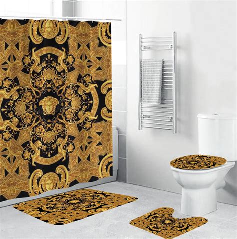 versace bathroom set replica|Versace housecoat.